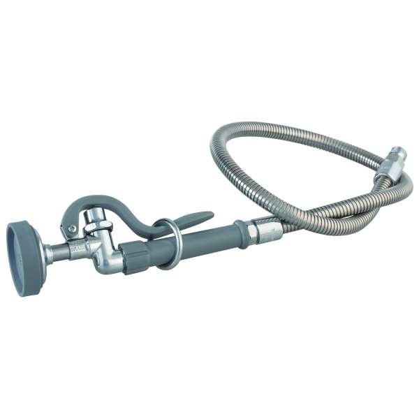 T&S Brass (B-0107) Spray Valve with 44" Flexible Stainless Steel Hose B-0044-H