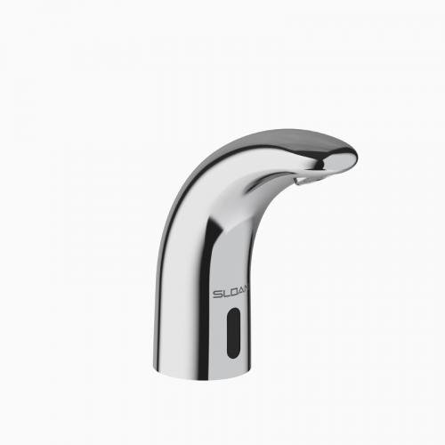 Sloan SF-2450 (3362124) Battery-Powered Deck-Mounted Bathroom Faucet w/ 4" Trim Plate