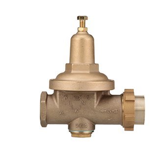 Zurn 2-500XL water pressure reducing valve, lead-free bronze body, 2-inch FNPT connections.