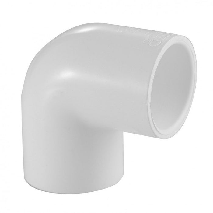 PVC schedule 40 90° Elbow (Soc × Soc) 1/2" - 2"