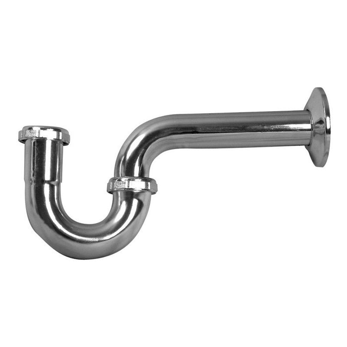 Dearborn® (704-1) 1-1/2” Brass Tubular P-Trap without Cleanout 17 Gauge
