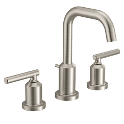 Moen (TV6142) Gibson Chrome two-handle high arc bathroom faucet