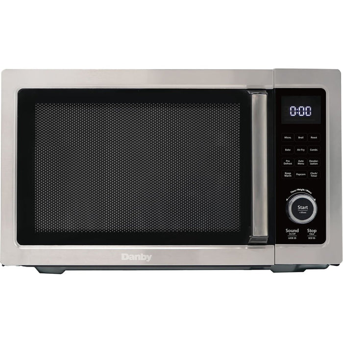 Danby DDMW1061BSS-6 5-in-1 Microwave Oven with Air Fry, Convection Roast/Bake, Broil/Grill - Stainless